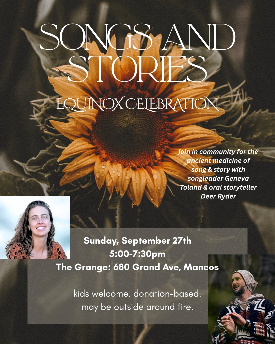 Songs & Stories - Community Equinox Celebration